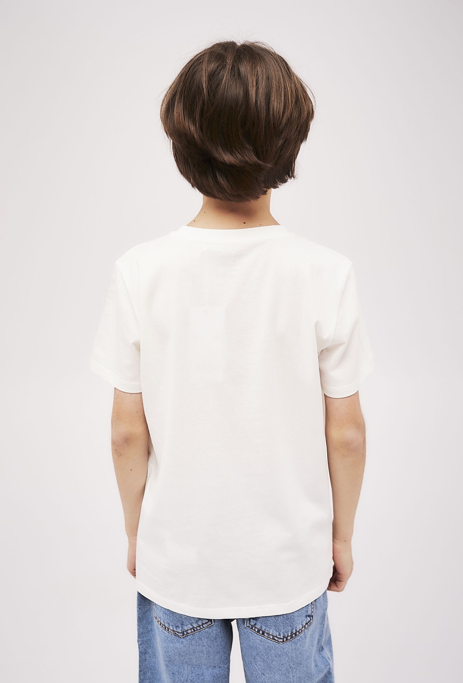 T-shirt dla chłopca z miękkim nadrukiem