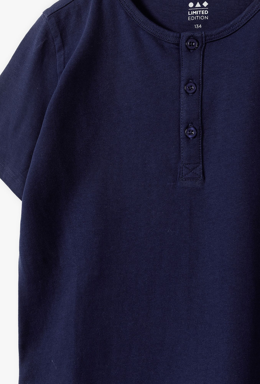 Bawełniany granatowy t-shirt dla chłopca - Limited Edition