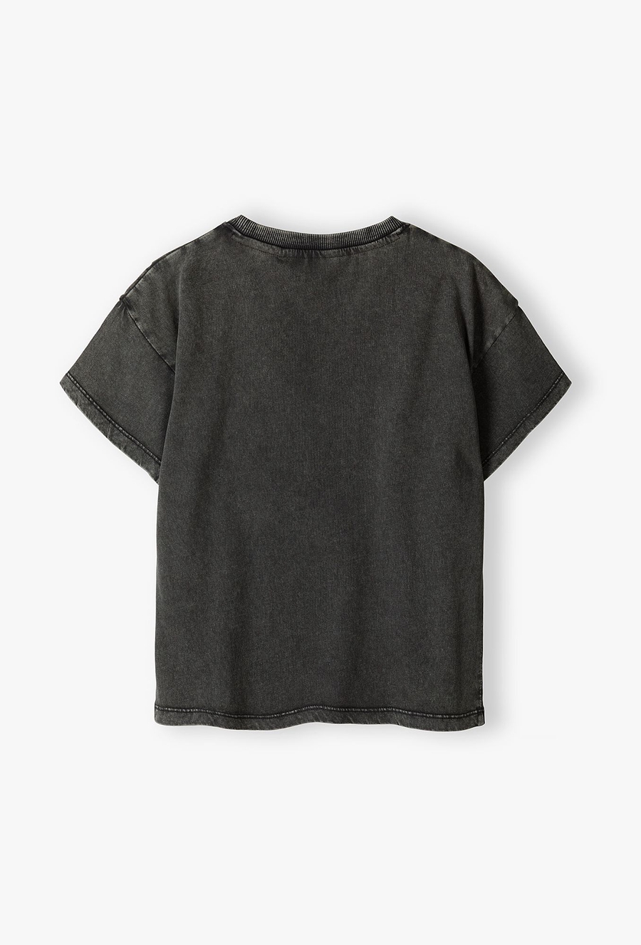 Szara koszulka dla dziewczynki - Lincoln&Sharks