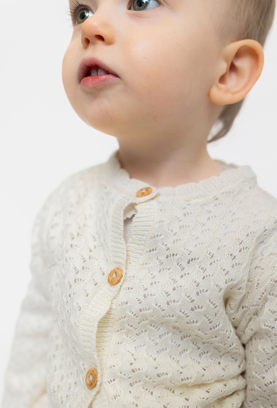 Rozpinany sweter niemowlęcy