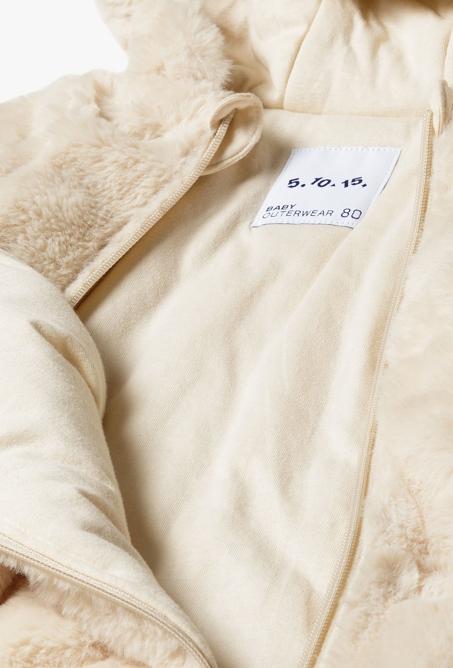 Kombinezon niemowlęcy futerkowy