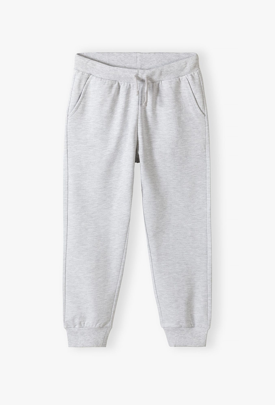 Szare spodnie dresowe - basic - Lincoln&Sharks