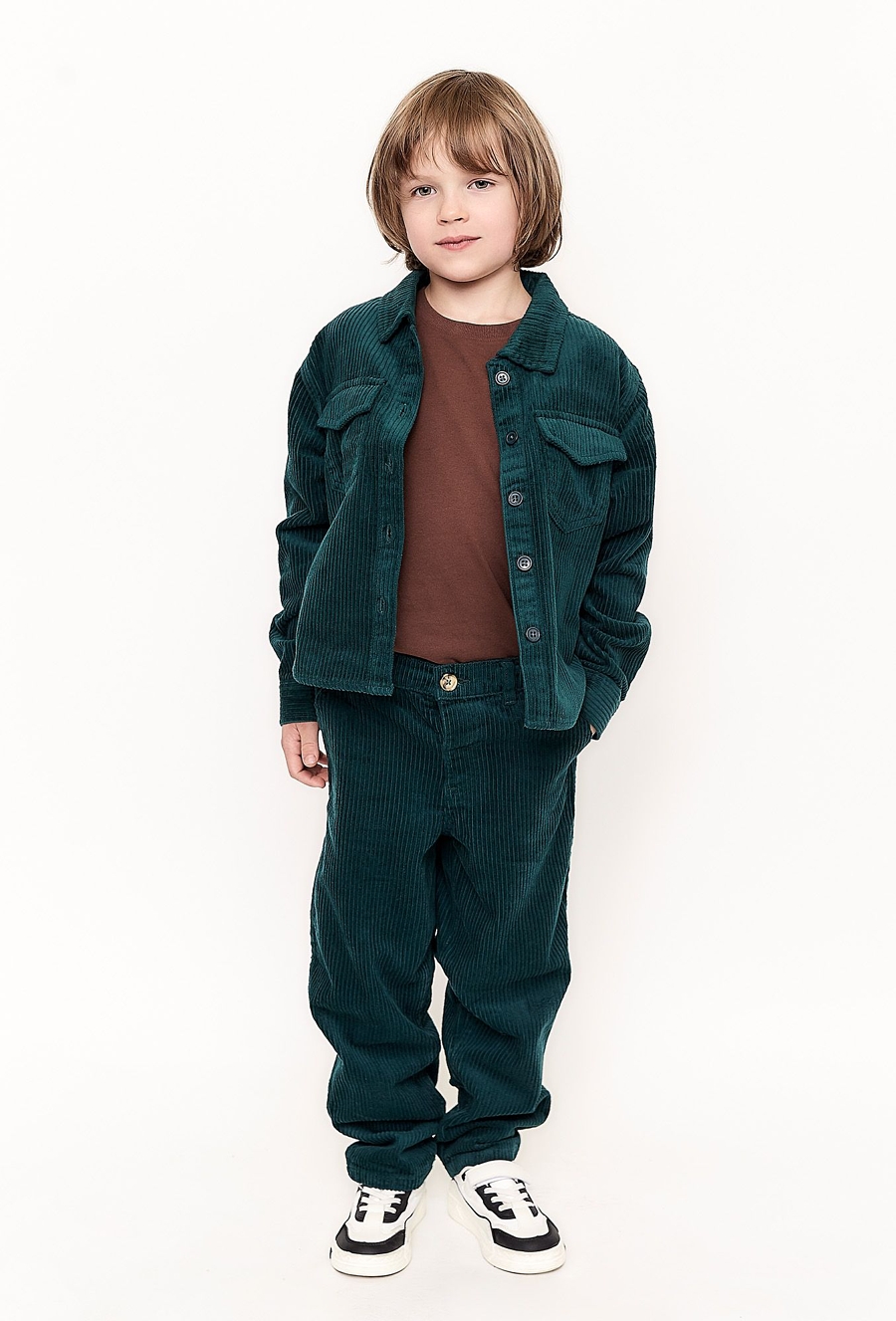 Klasyczne spodnie sztruksowe