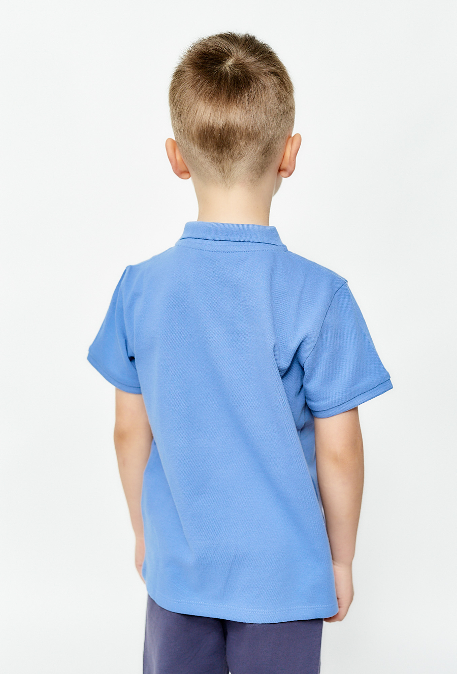 Niebieska koszulka polo dla chłopca