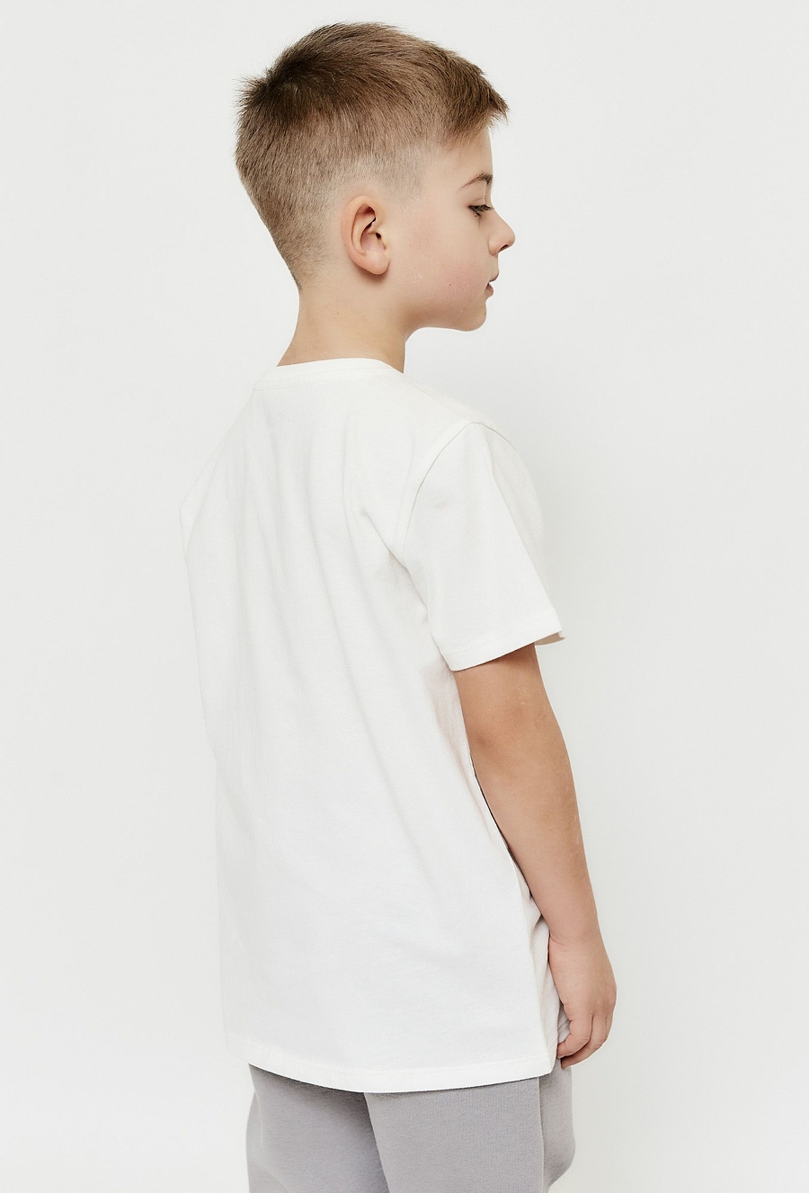 T- shirt chłopięcy z nadrukiem robota