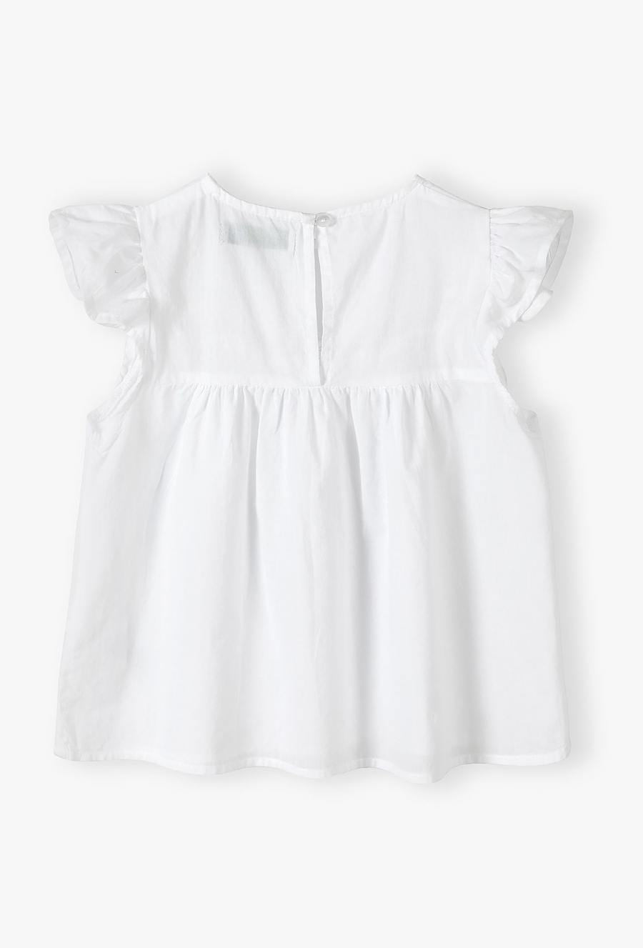 Biała elegancka bluzka dla dziewczynki - Max&Mia