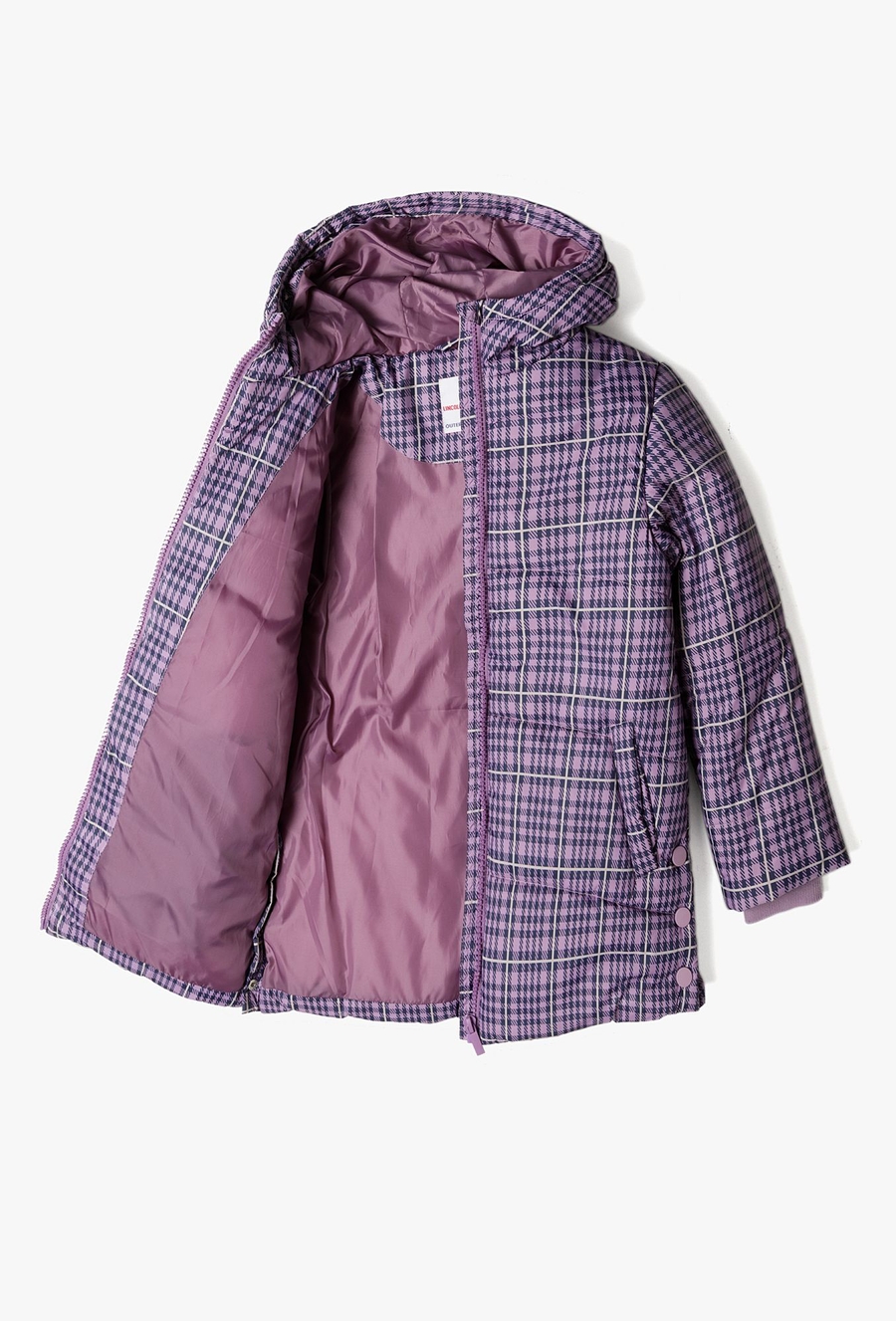 Kurtka ocieplana dla dużej dziewczynki - 510.15.