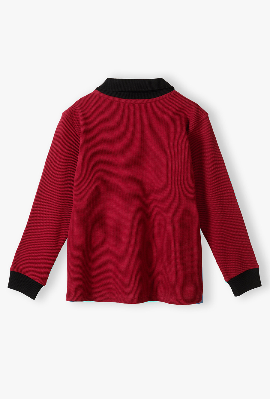 Bordowa bluza z długim rękawem - Limited Edition