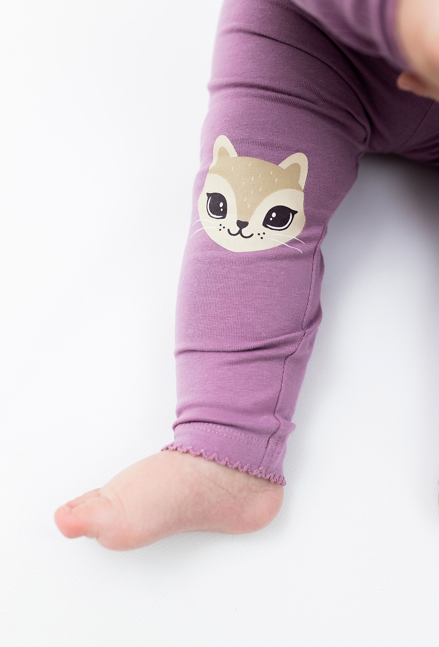 Legginsy niemowlęce