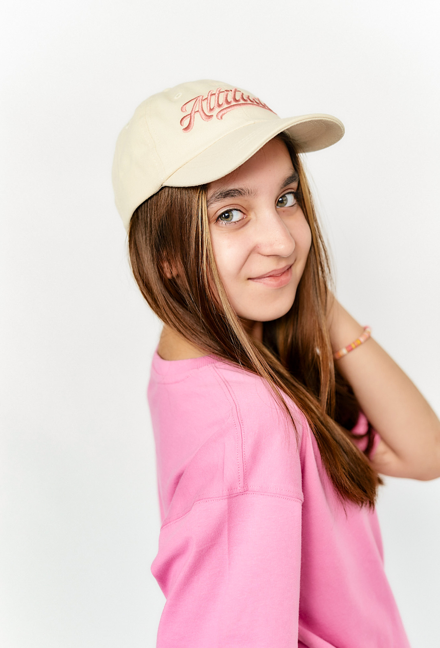 Różowy t-shirt dziewczęcy