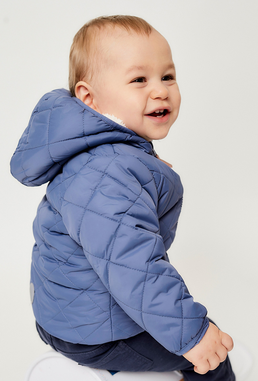Zimowa pikowana kurtka dla niemowlaka - 510.15.