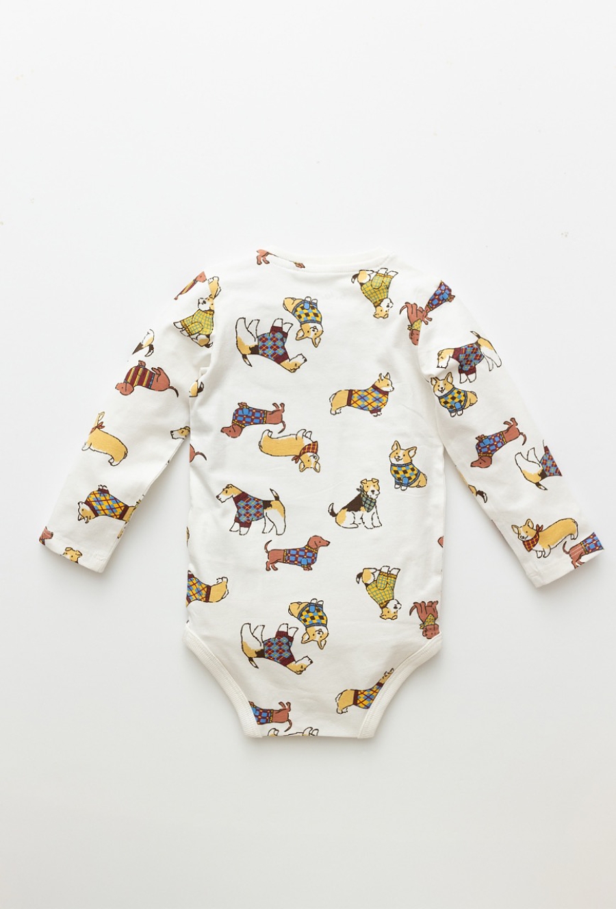 Body chłopięce z długim rękawem i nadrukiem