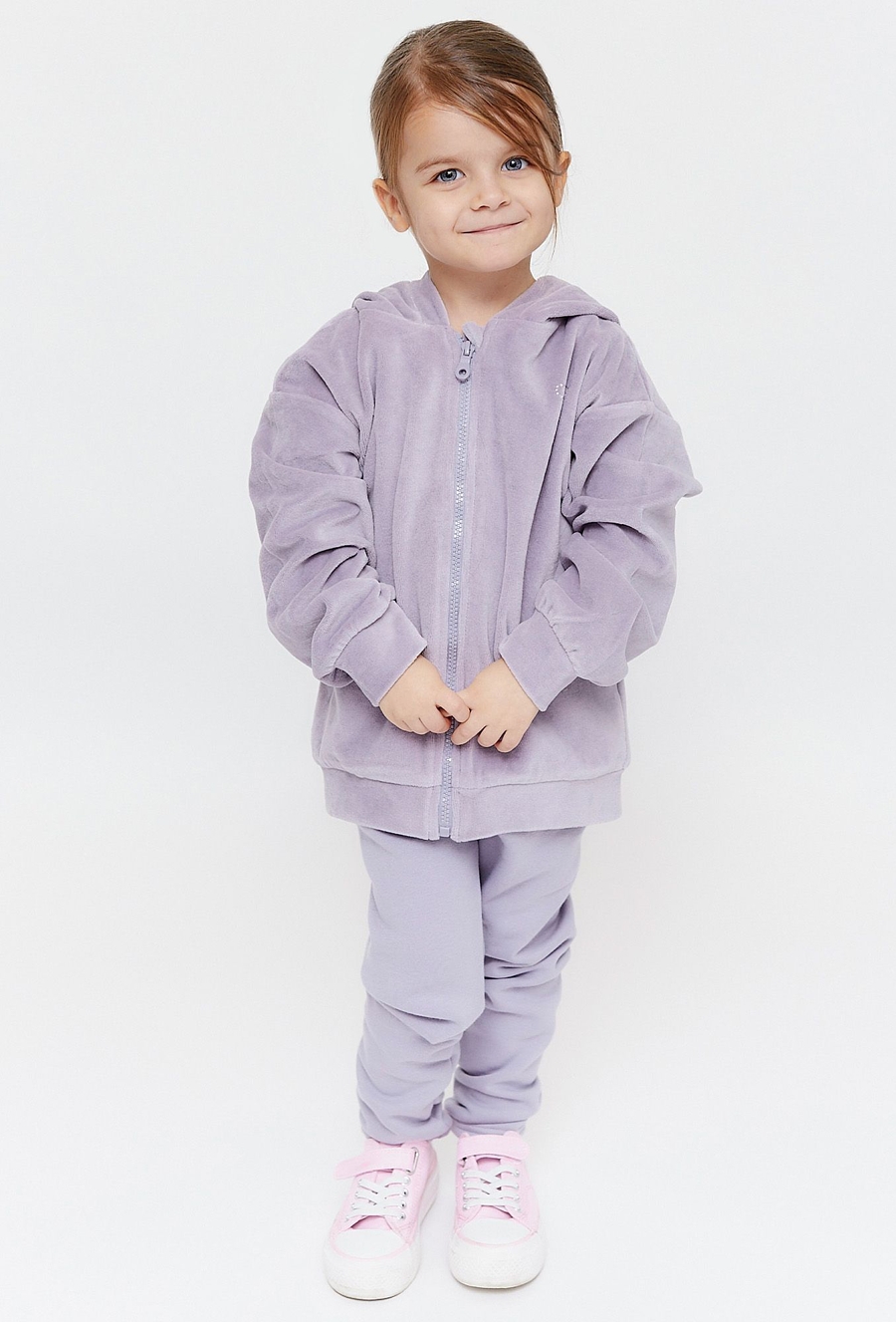 Fioletowe legginsy dla małej dziewczynki - 510.15.