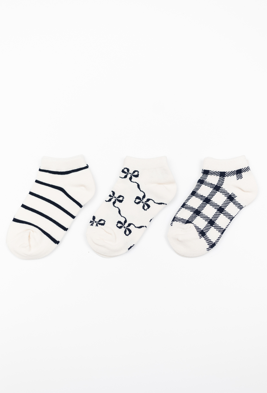 3-pak skarpetek dziewczęcych ótkich