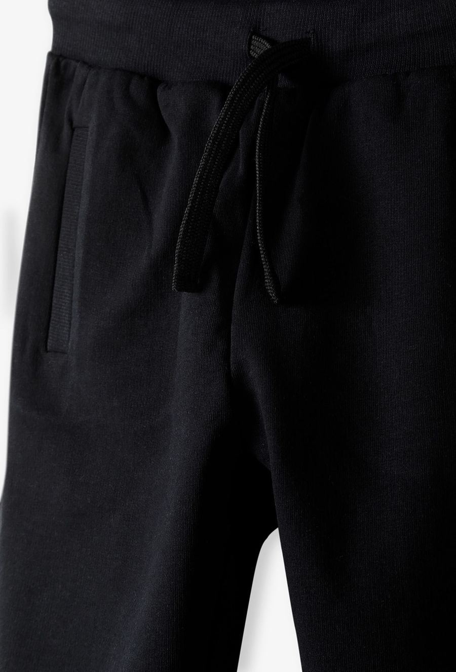 Czarne dresowe spodnie dla chłopca - 510.15.