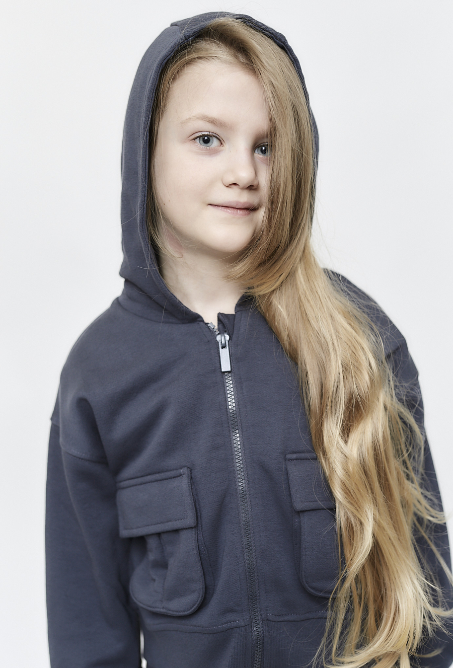 Bluza rozpinana z kapturem