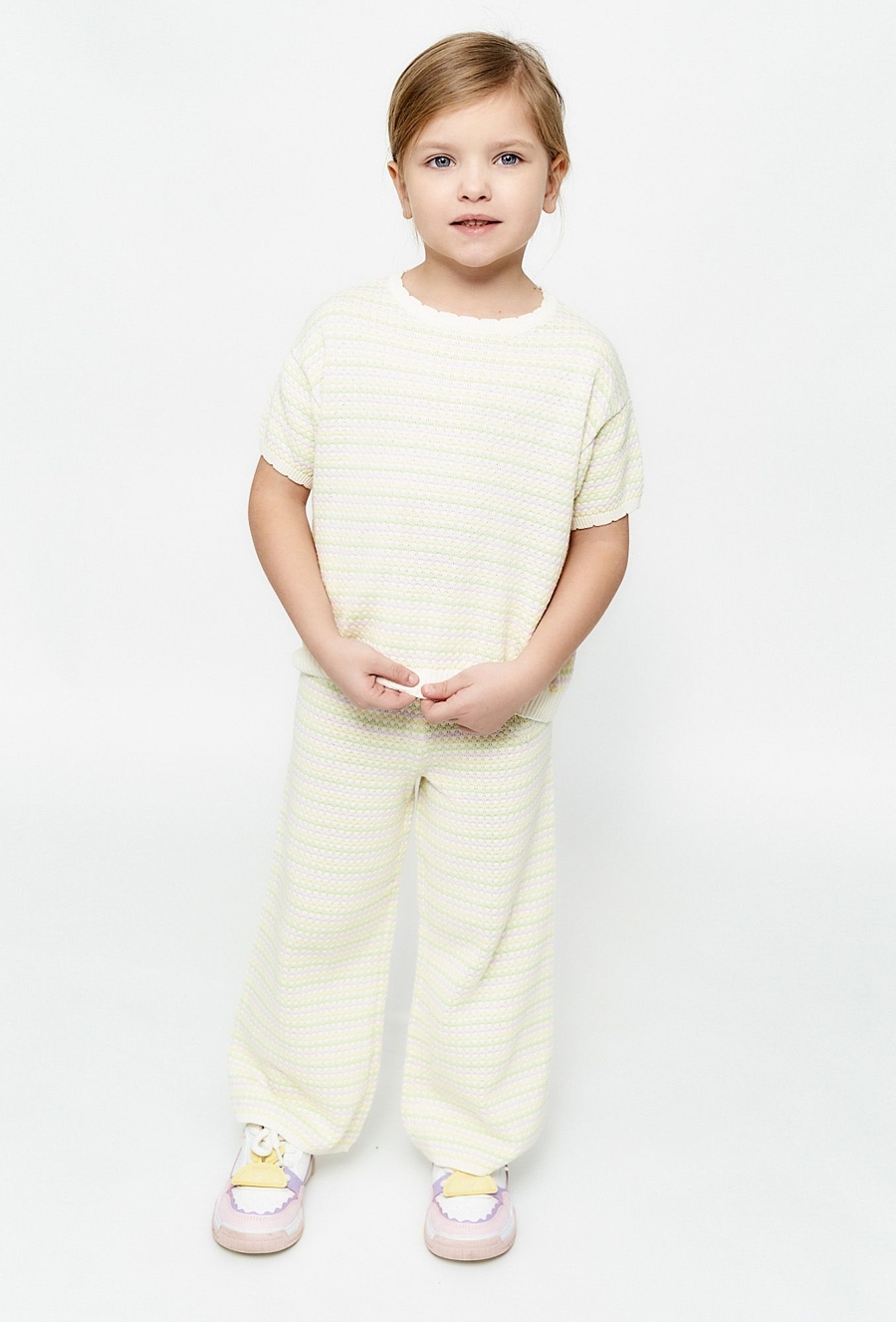 Dziewczęce spodnie culottes