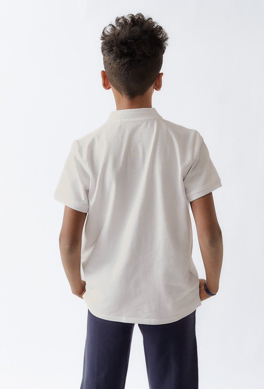 Biała koszulka polo