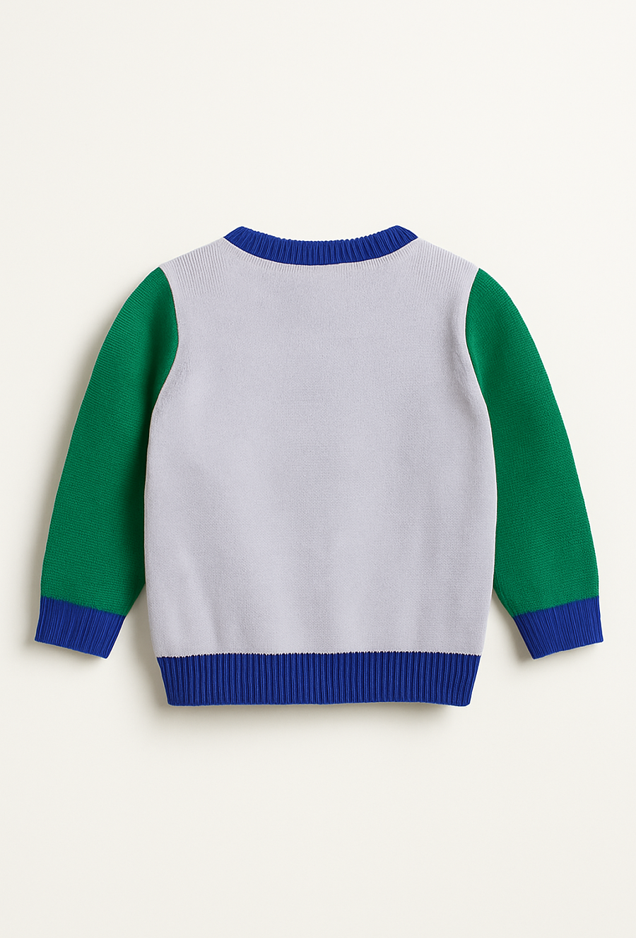 Kolorowy sweter niemowlęcy