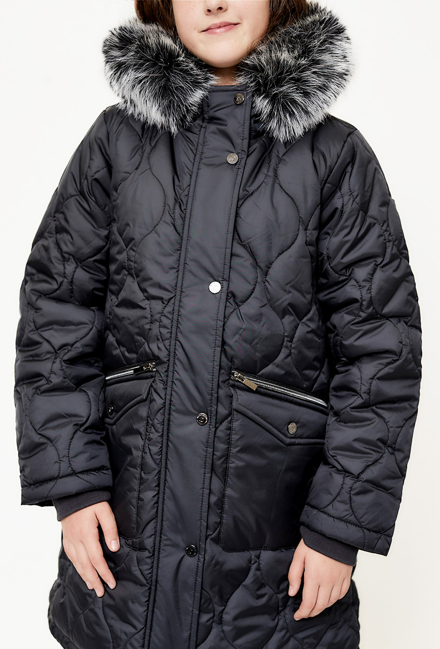 Kurtka zimowa dla dużej dziewczynki - 510.15.