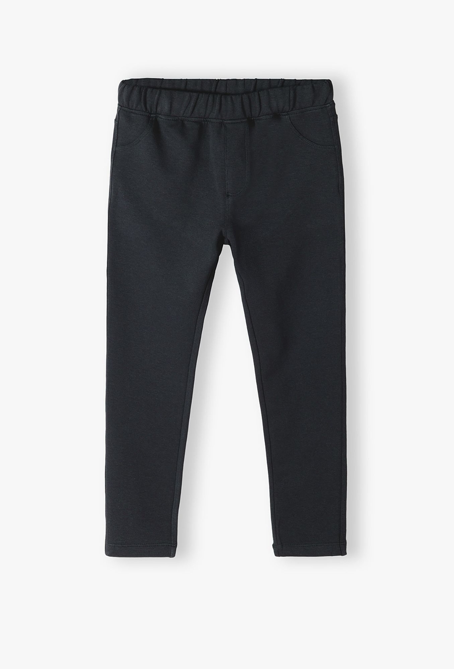 Czarne spodnie tregginsy dla dziewczynki