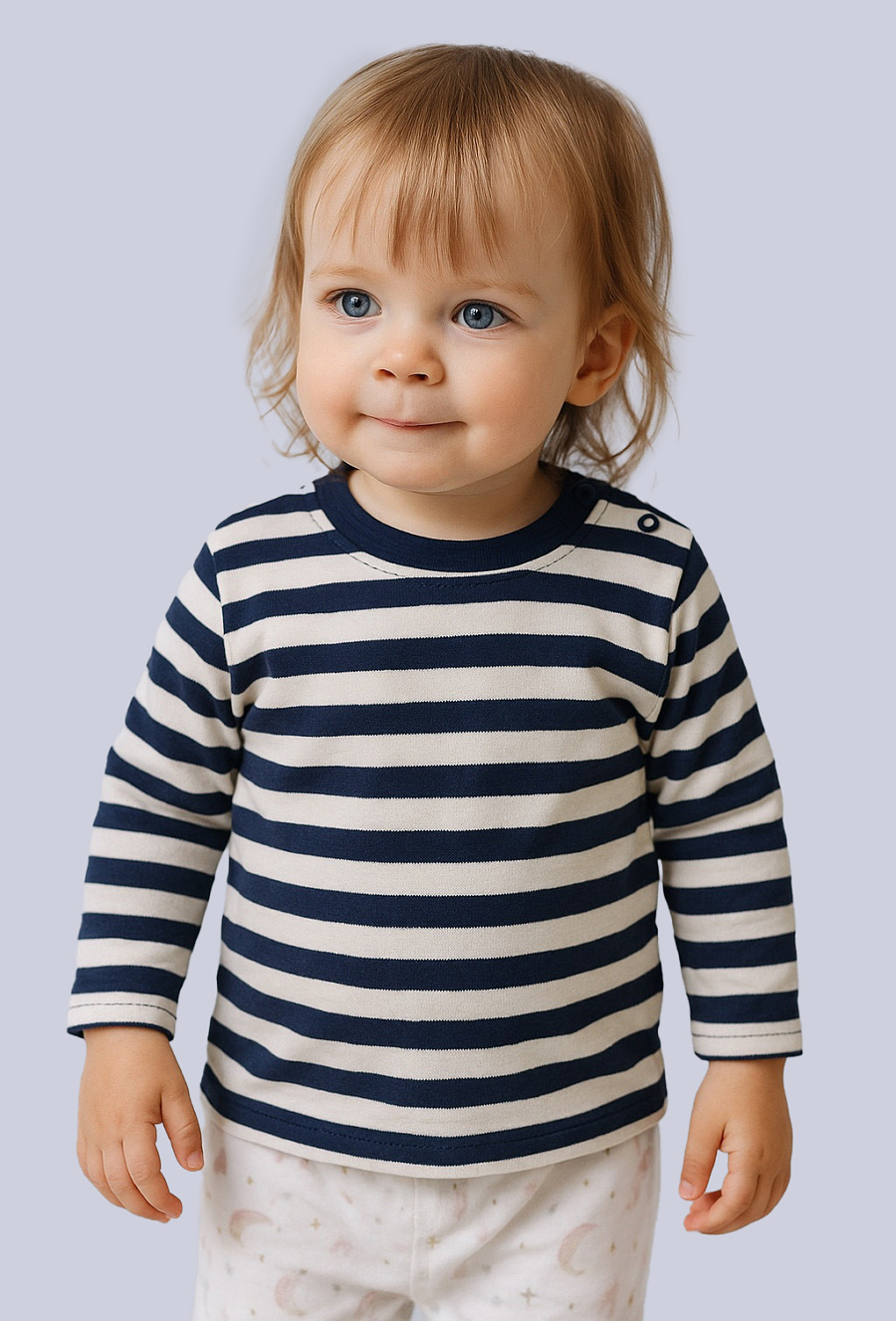 Bluza niemowlęca w paski