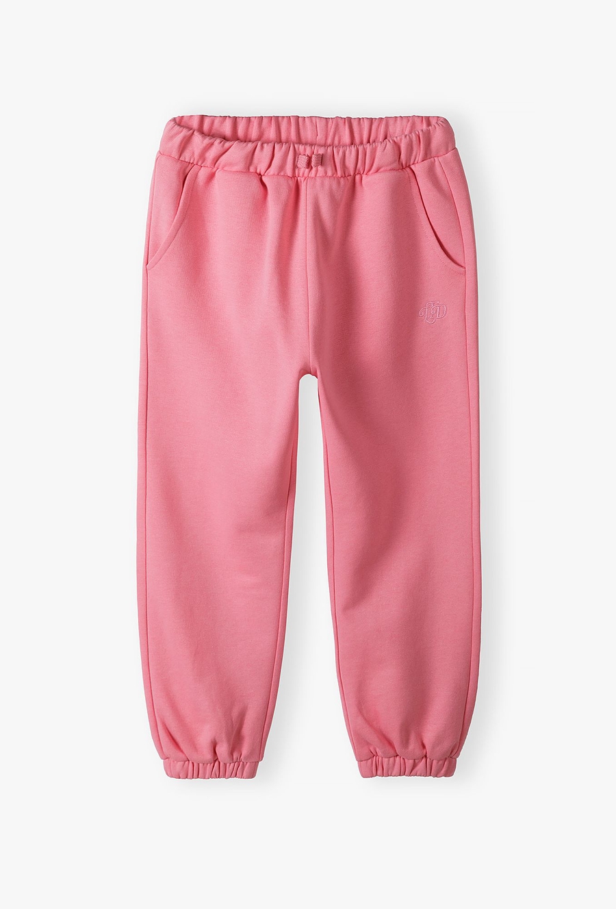 Różowe spodnie dresowe dla dziewczynki - Limited Edition