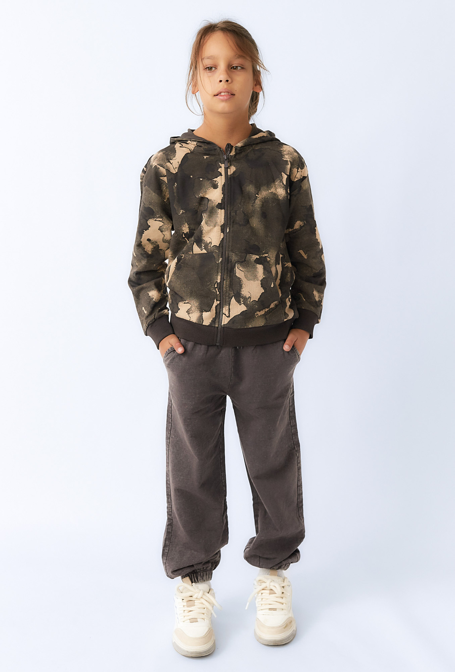 Spodnie dresowe chłopięce - luźny ój