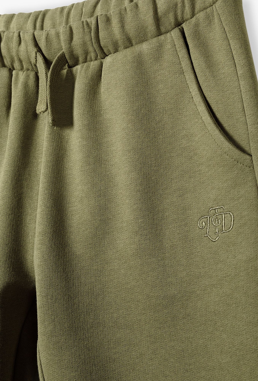 2pak spodni dresowych dla chłopca - szare i khaki