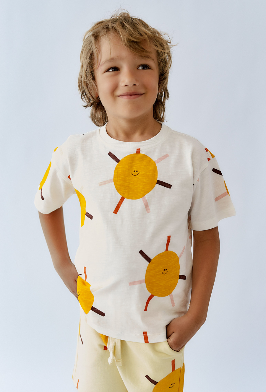 T-shirt chłopięcy z nadrukiem