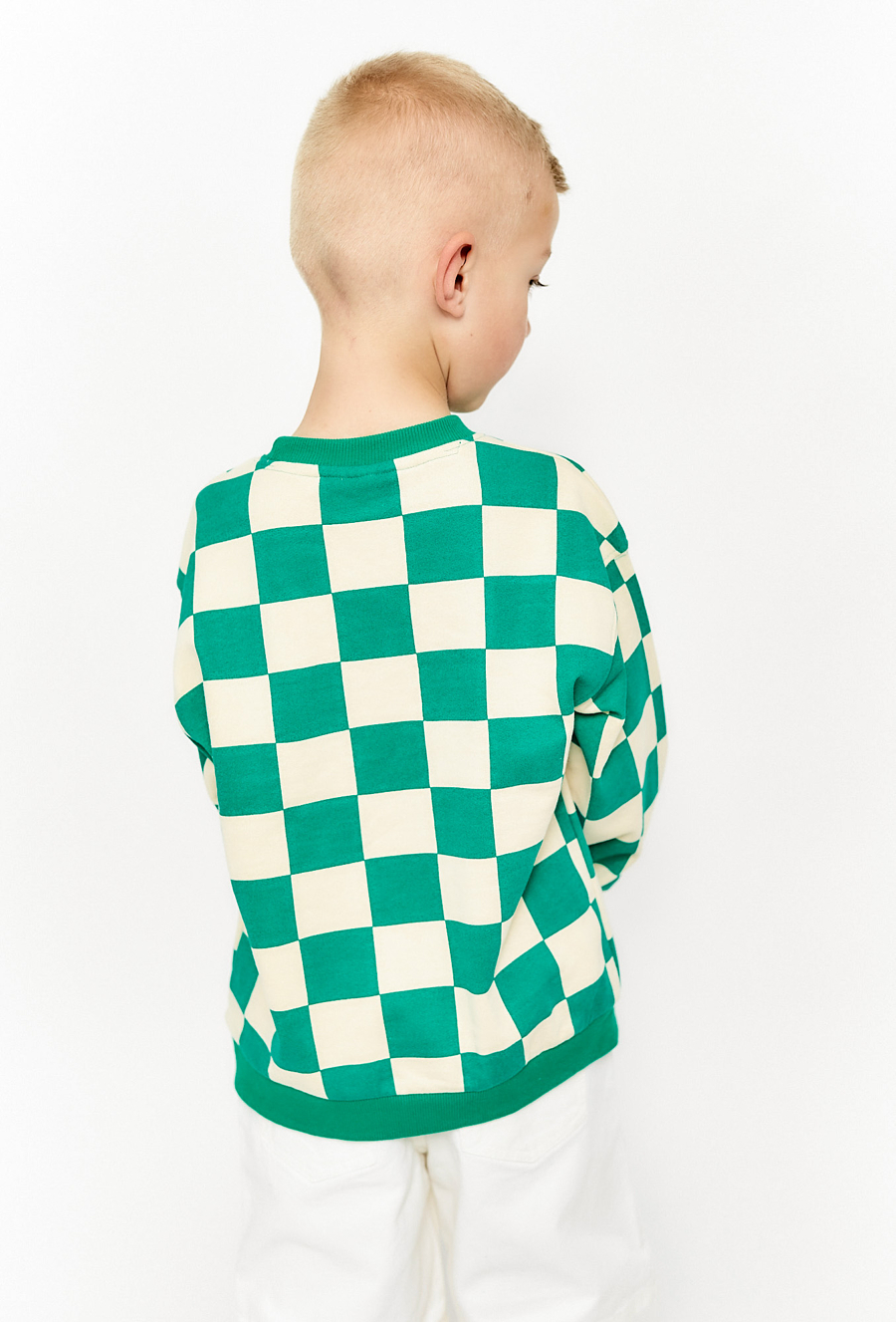 Bawełniana bluza nierozpinana w atę