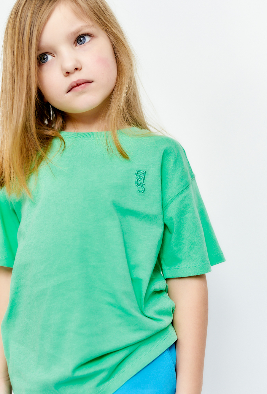 Zielony bawełniany t-shirt dla dziecka - Limited Edition