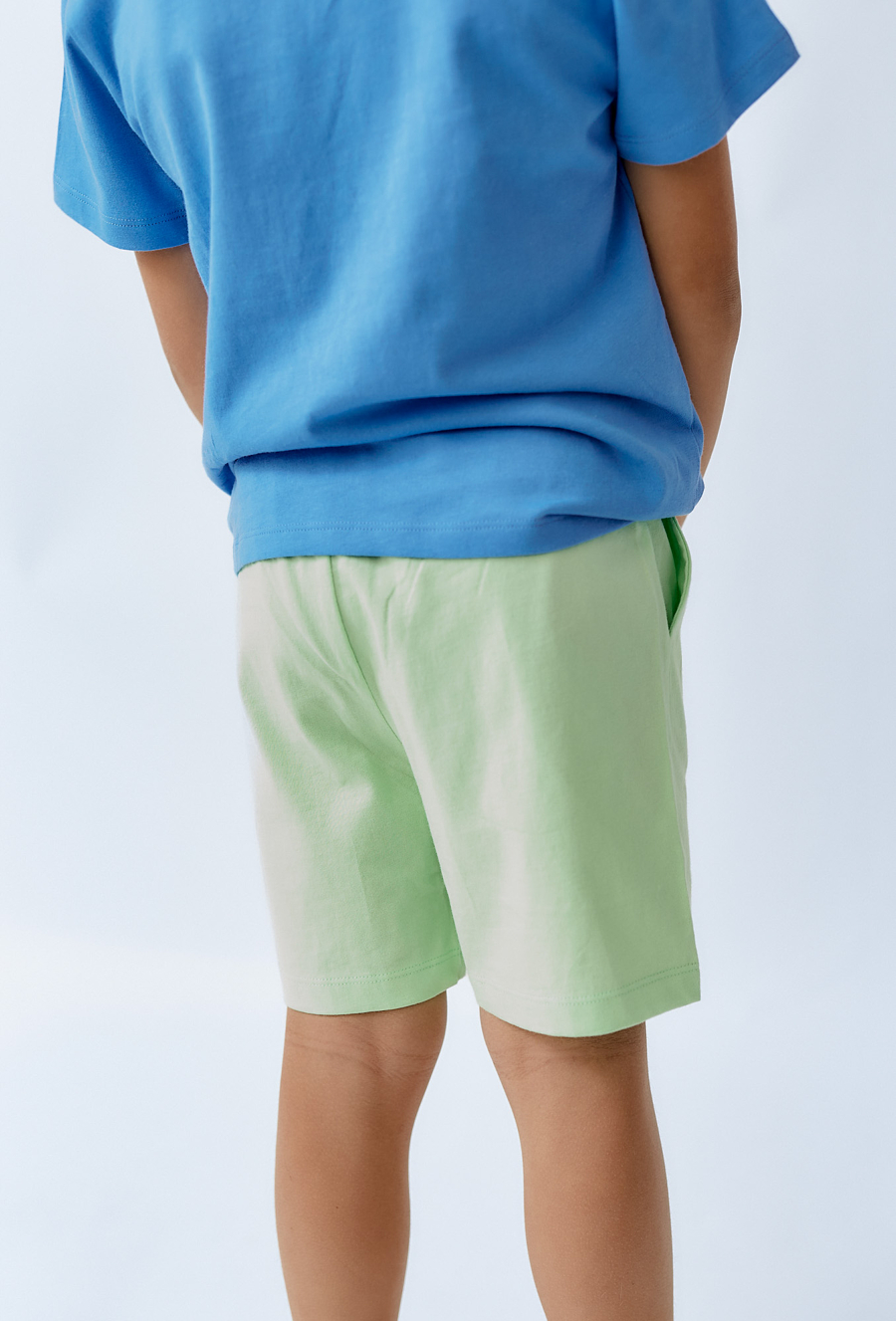 Chłopięce szorty jasnozielone