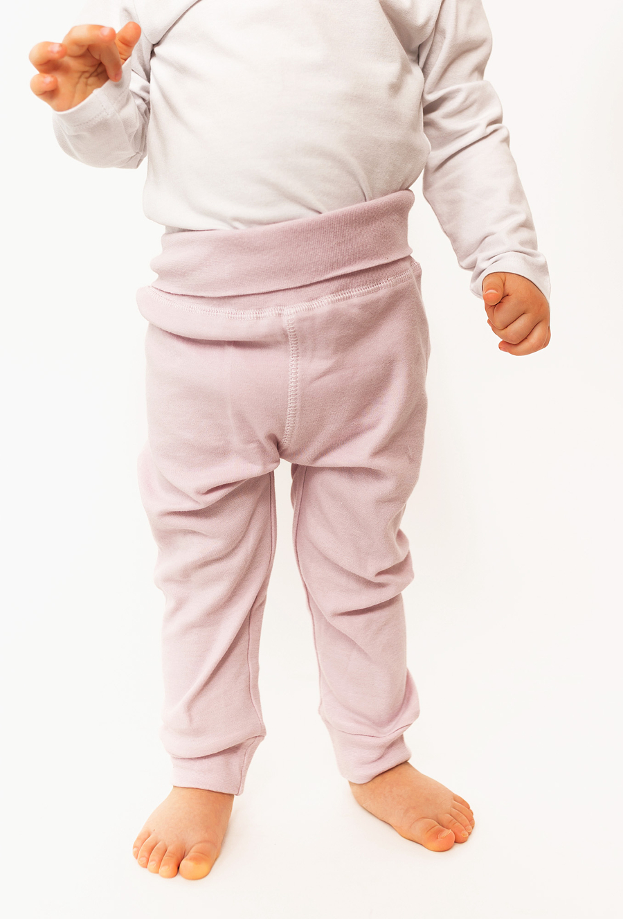 Bawełniane półśpiochy niemowlęce - 2-pak