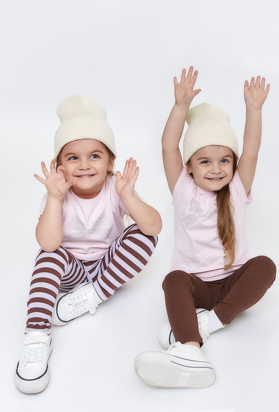 Legginsy dla dziewczynki - 2-pak