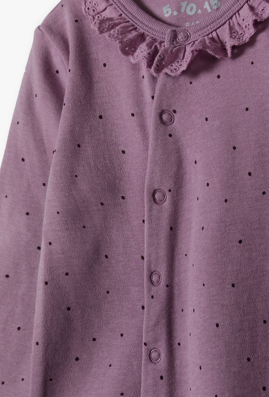 Fioletowy pajac dla niemowlaka - 510.15.