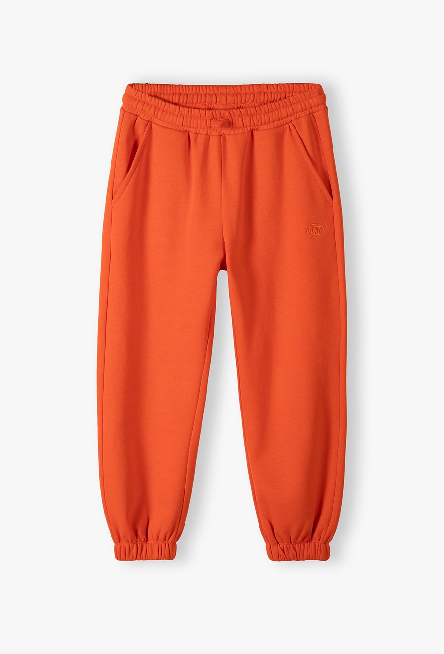 Pomarańczowe spodnie dresowe - unisex - Limited Edition