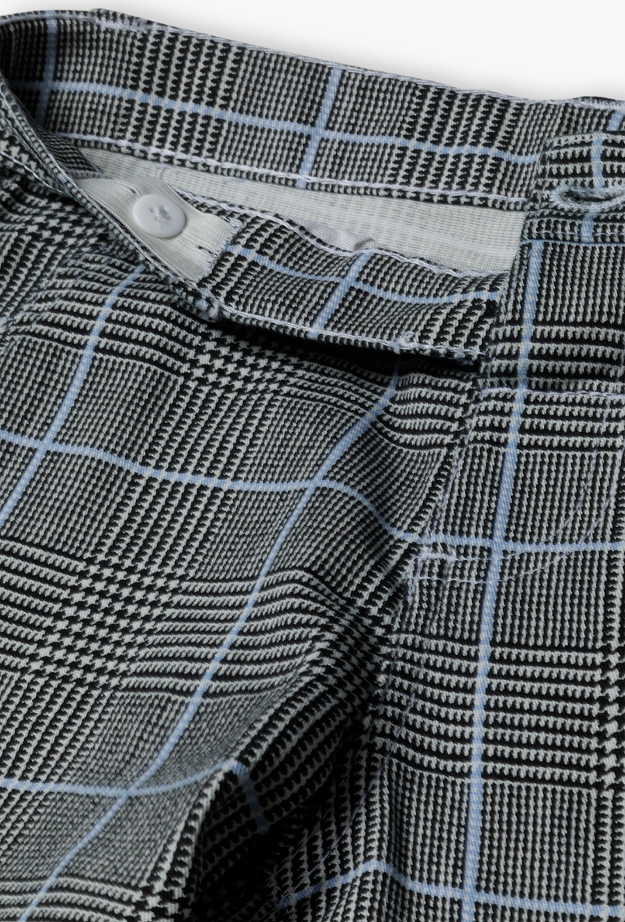 Spodnie chłopięce szare w atę - Max&Mia