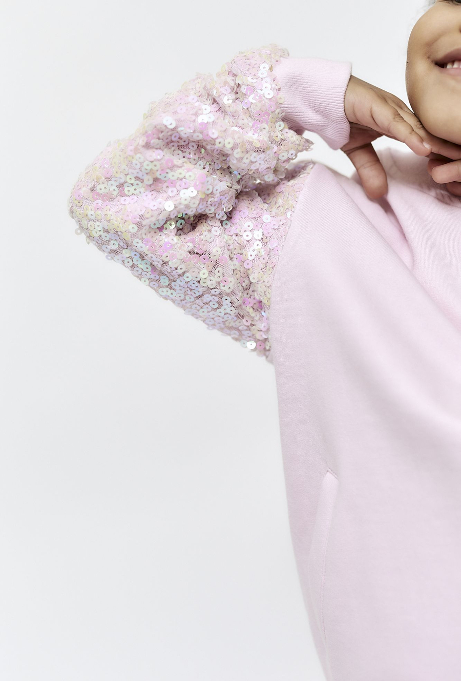 Bluza bomberka z cekinami