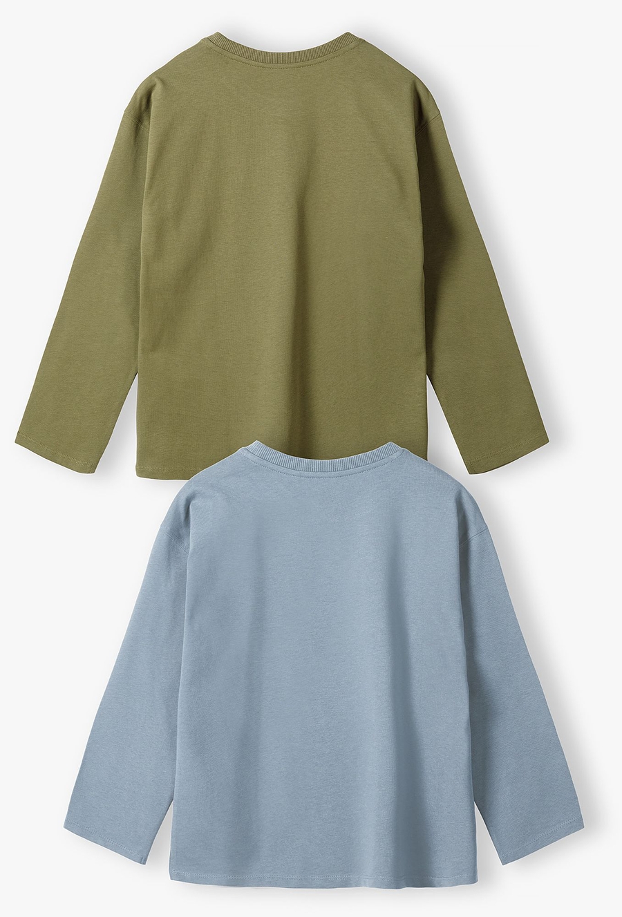 Bluzki dzianinowe niebieska i khaki - Limited Edition