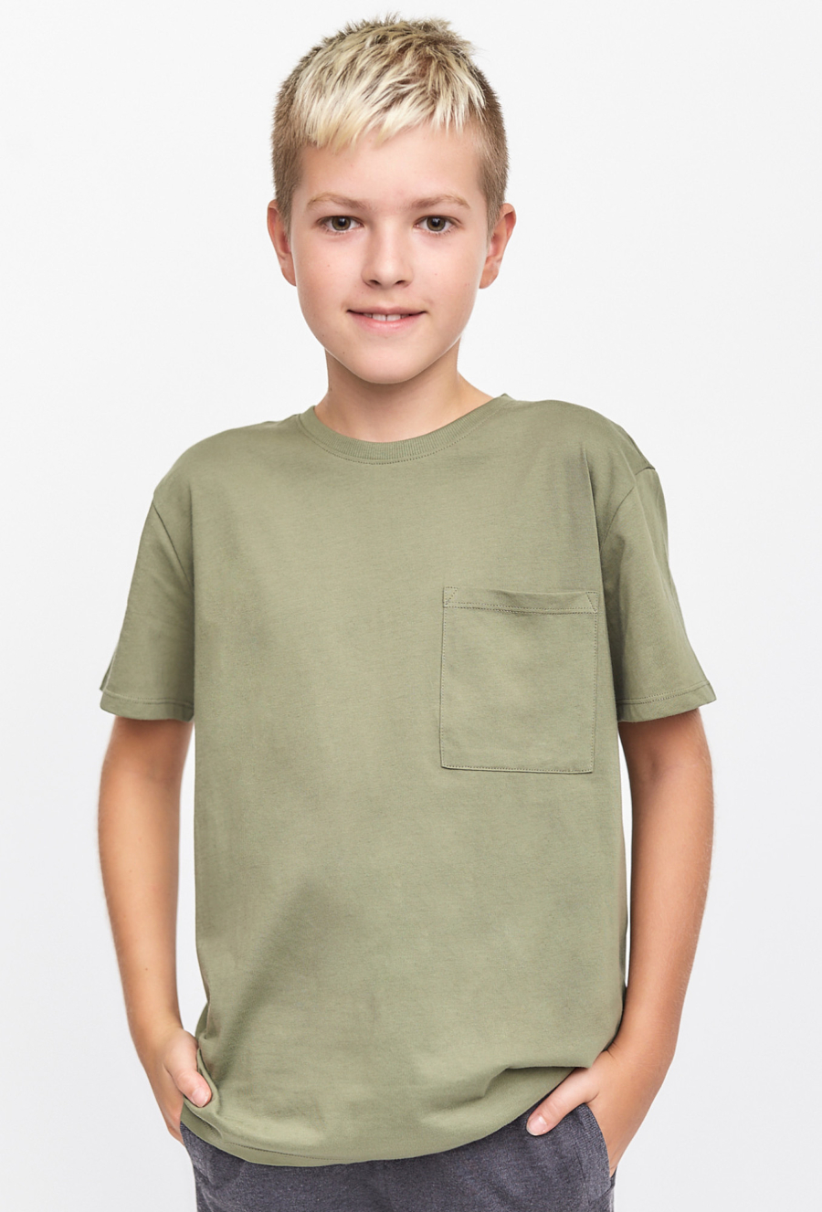 T-shirt z kieszonką