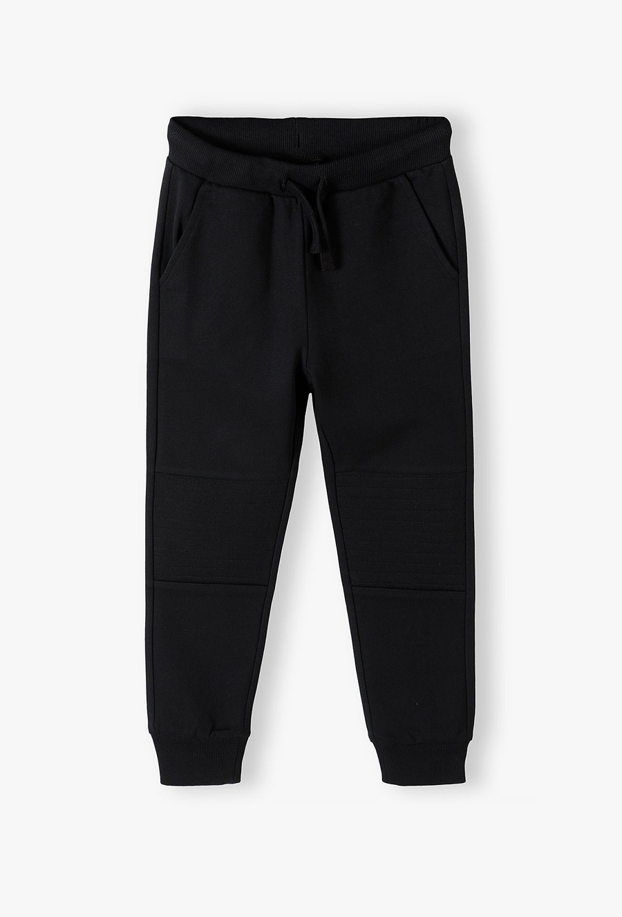 Czarne dresowe spodnie slim - 510.15.