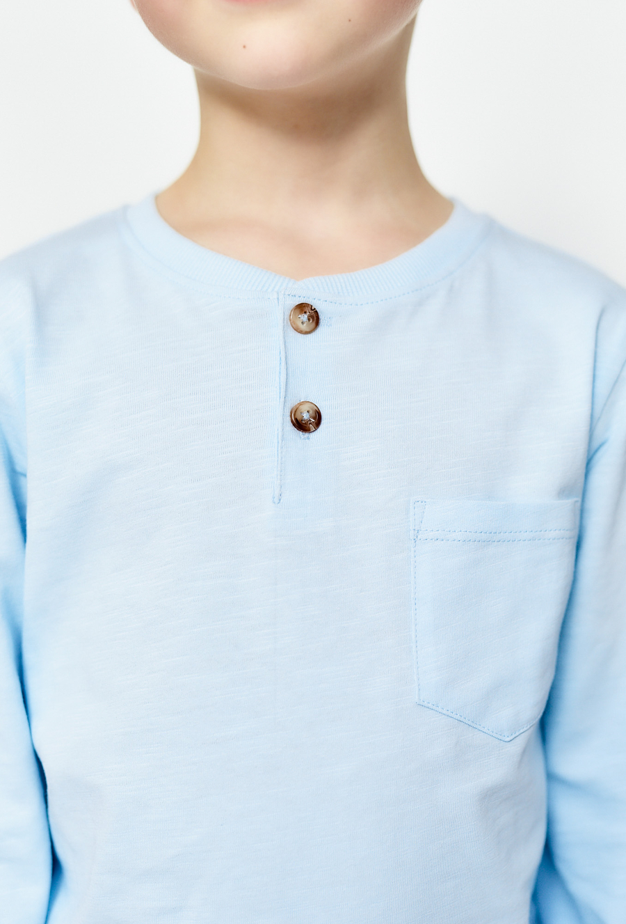 Bawełniana bluzka z długim rękawem