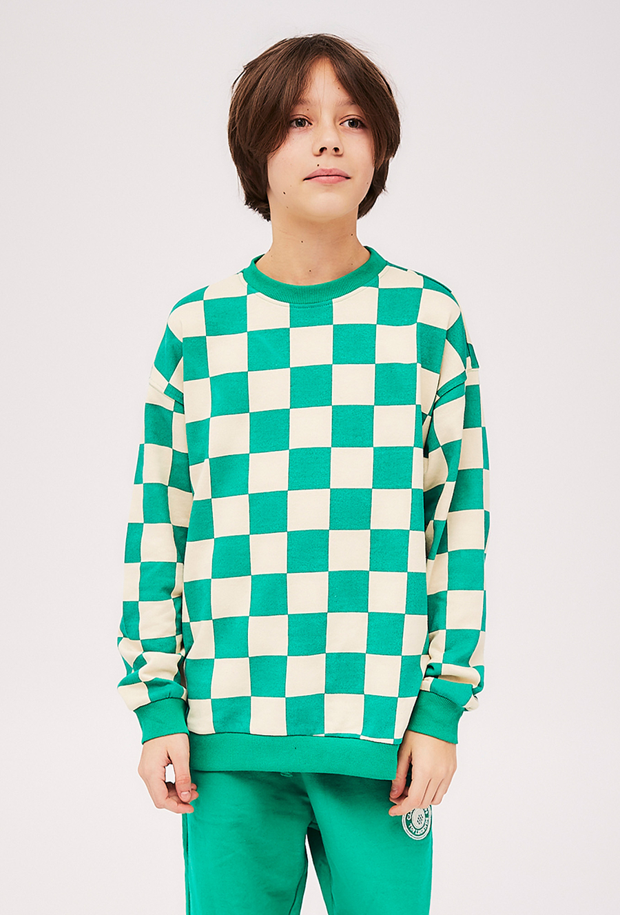 Bluza nierozpinana na stójce