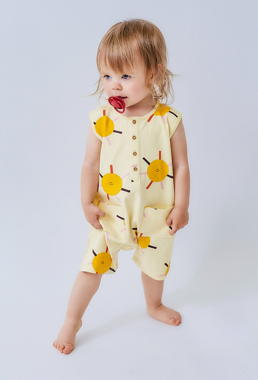 Krótkie body-pajacyk niemowlęcy