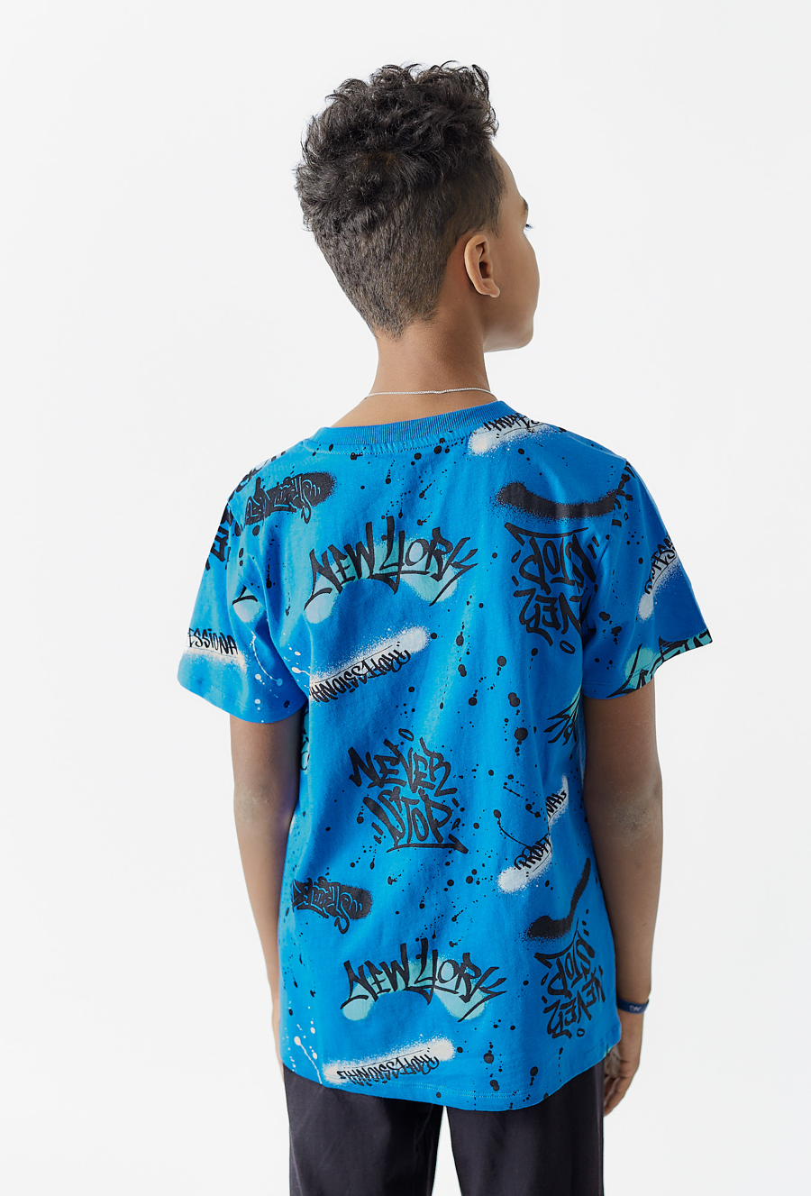 Bawełniana piżama z nadrukiem