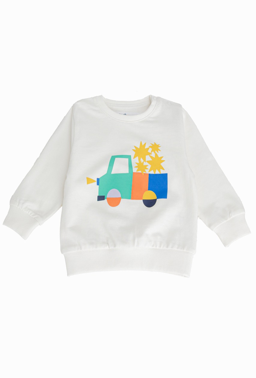 Komplet dresowy chłopięcy – zielone spodnie i bluza z haftem.