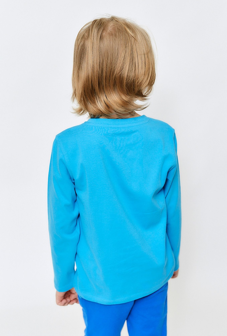 Bawełniana bluzka z długim rękawem