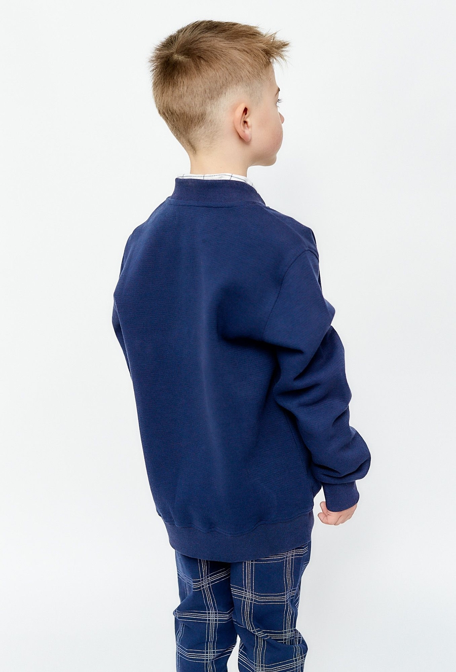 Bluza chłopięca zapinana na napy