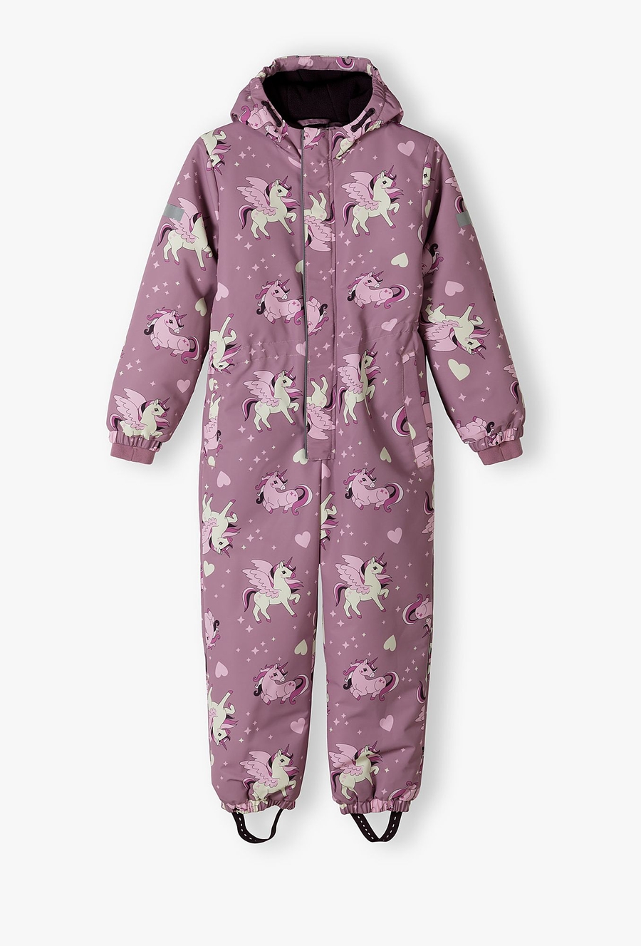 Kombinezon narciarski dla dziewczynki w jednorożce - 510.15.